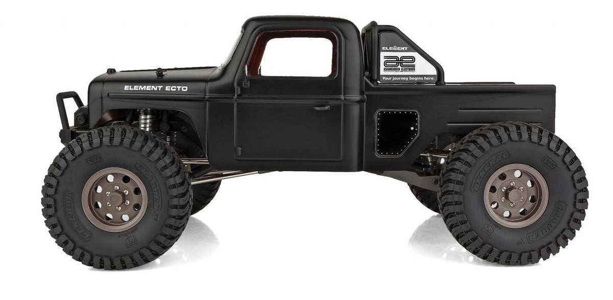 Element RC Enduro Ecto 4WD Trail Truck RTR 1/10 Scale Rock Crawler (Black)