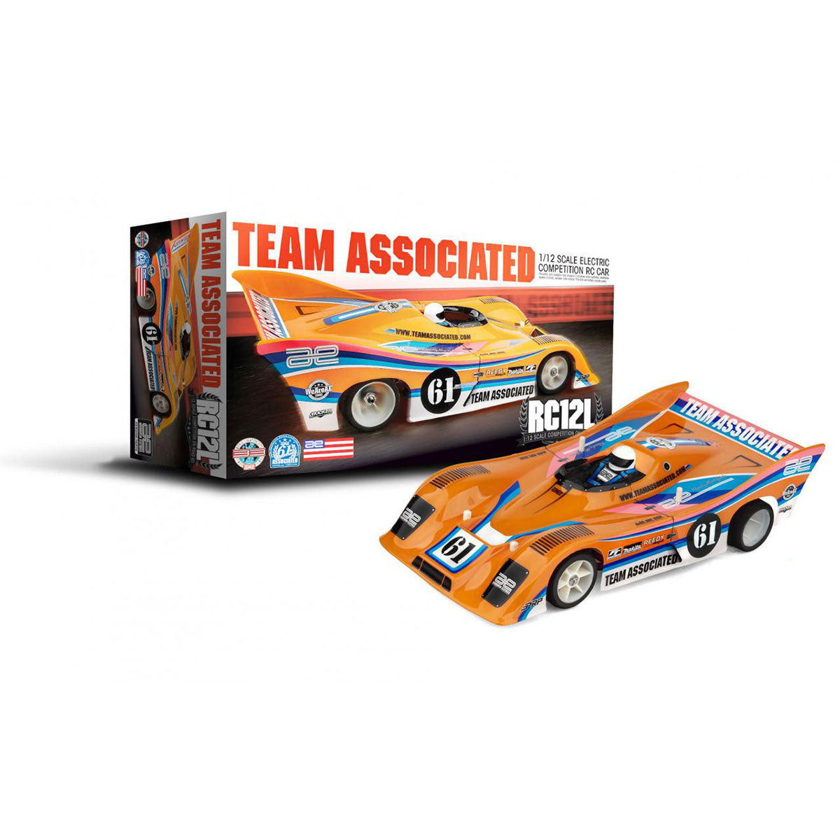 Team Associated RC12L Graphite 1/12 Scale Electric On-Road Pan Car Kit
