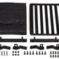 Team Associated Front Runner Bed Rack and Rooftop Tent Set for Knightrunner