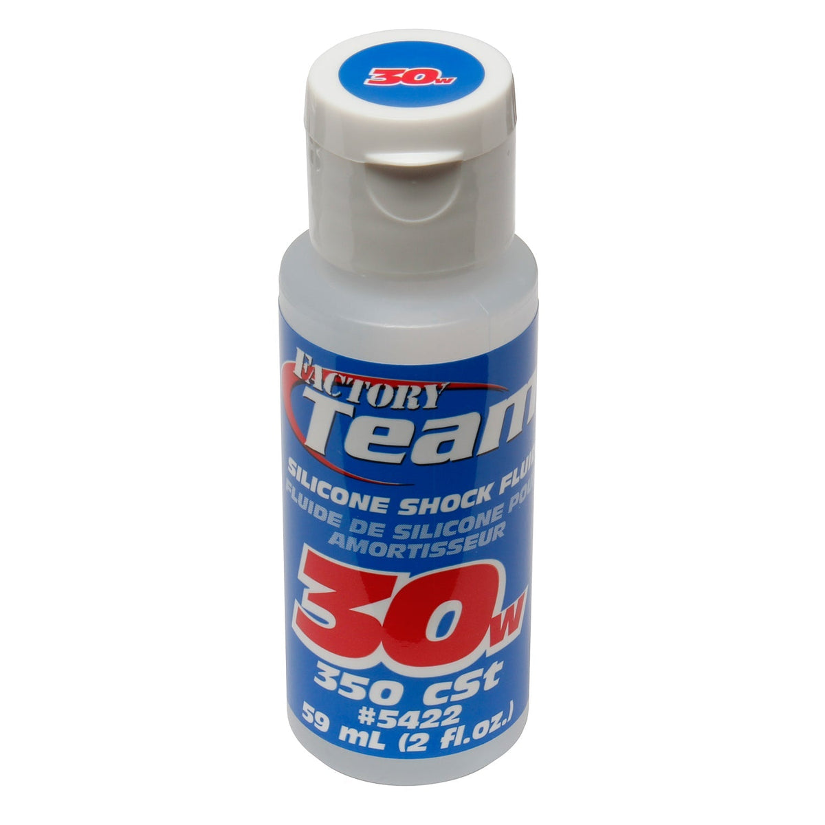 Team Associated 30 Weight Silicone Shock Oil 2oz RC Suspension Fluid