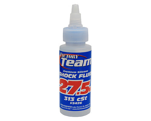 Team Associated 27.5 Weight Silicone Shock Oil 2oz RC Suspension Fluid