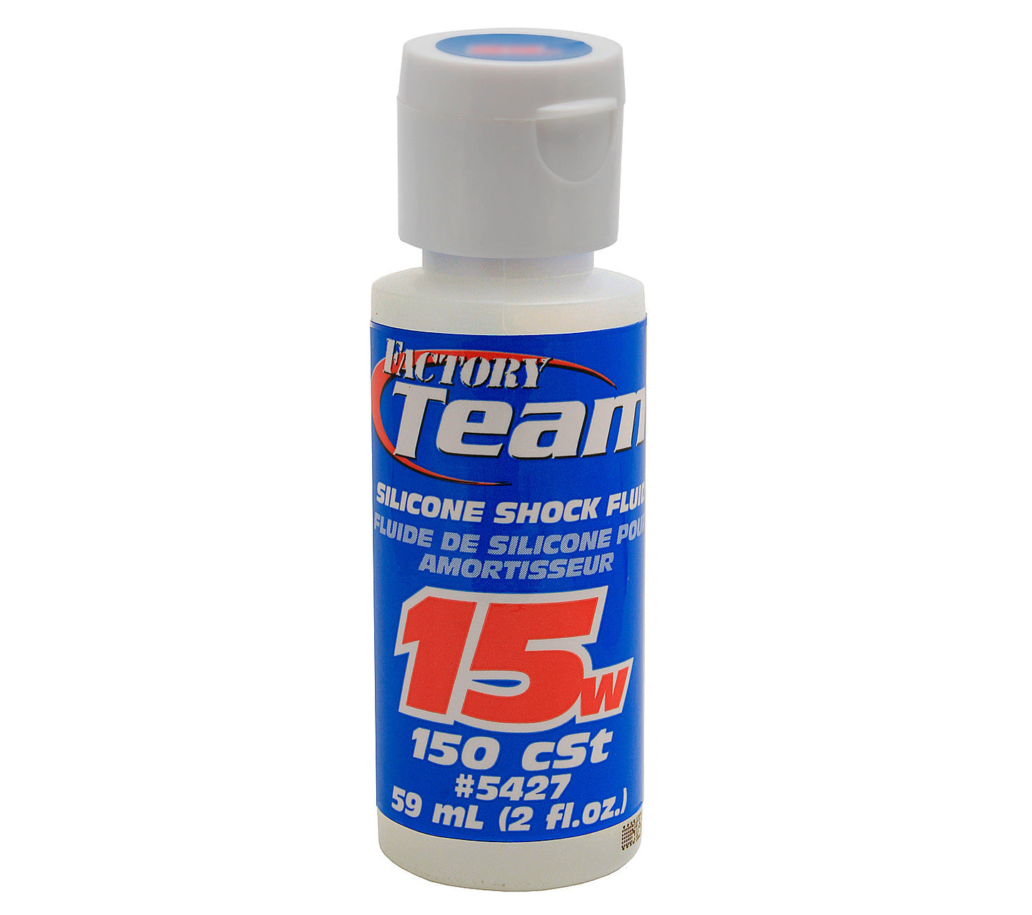 Team Associated 15 Weight Silicone Shock Oil 2oz RC Suspension Fluid