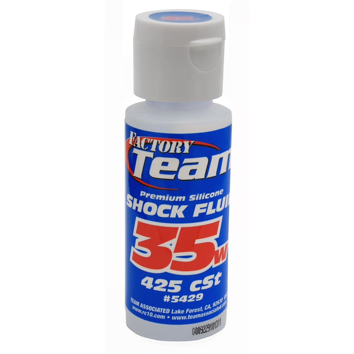 Team Associated 35 Weight Silicone Shock Oil 2oz RC Suspension Fluid