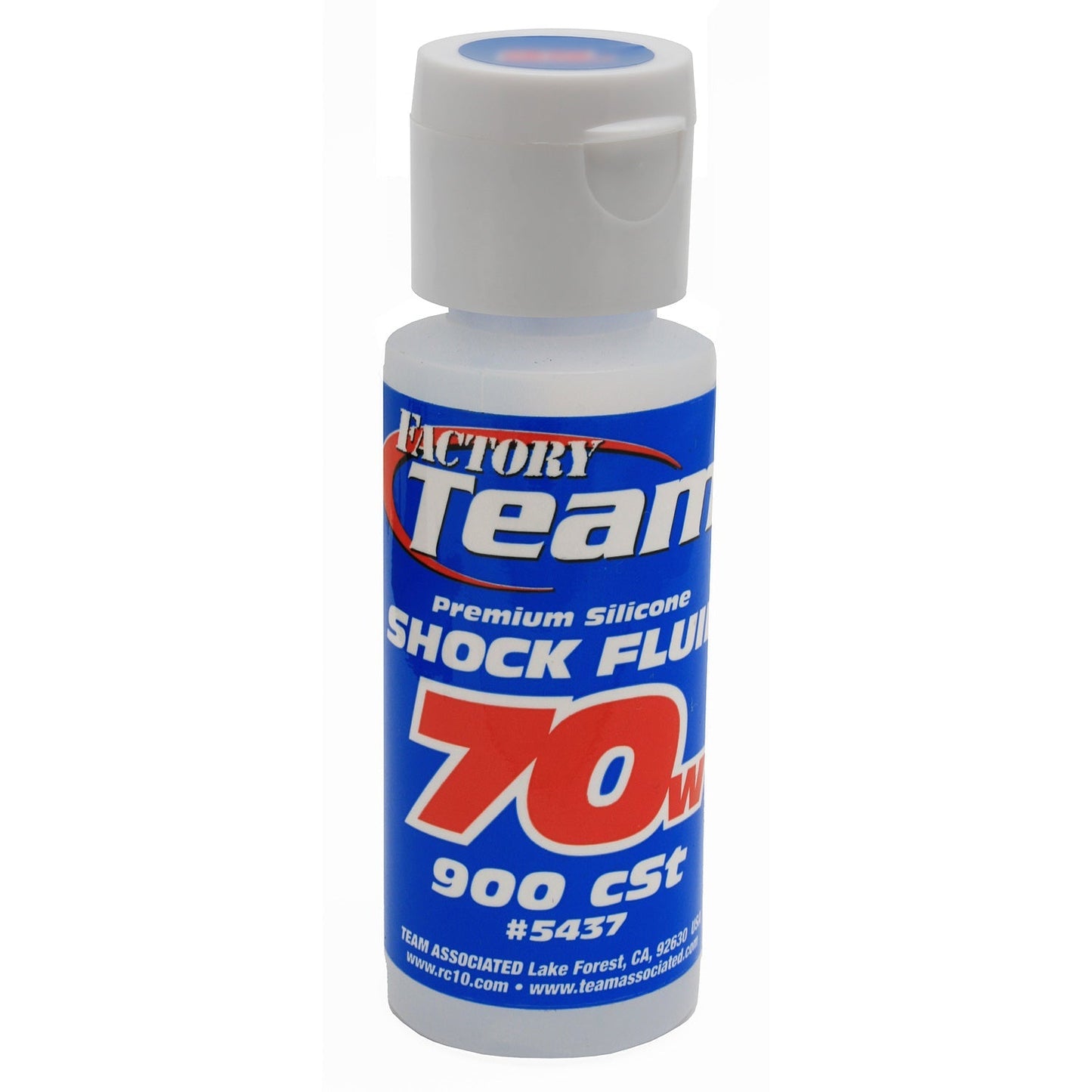 Team Associated 70 Weight Silicone Shock Oil 2oz RC Suspension Fluid