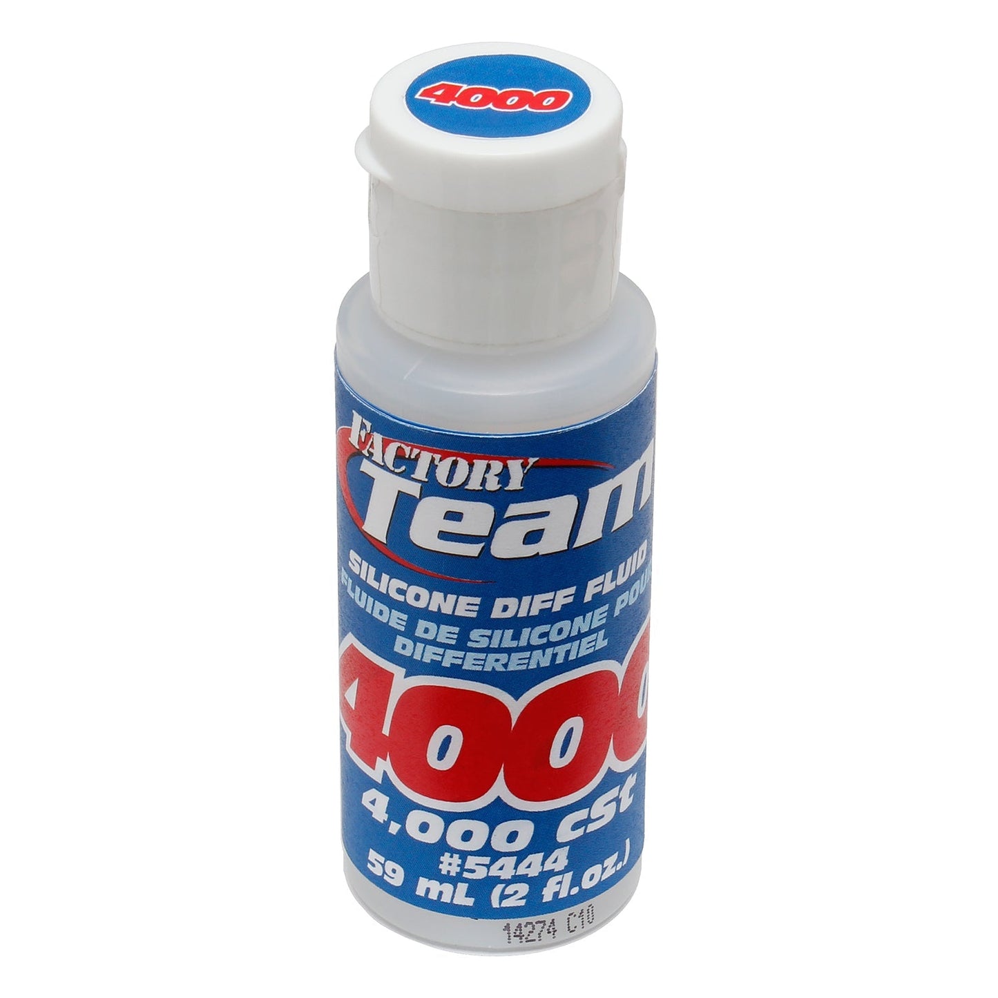 Team Associated Silicone Differential Fluid 4000cSt 2oz for Gear Diffs