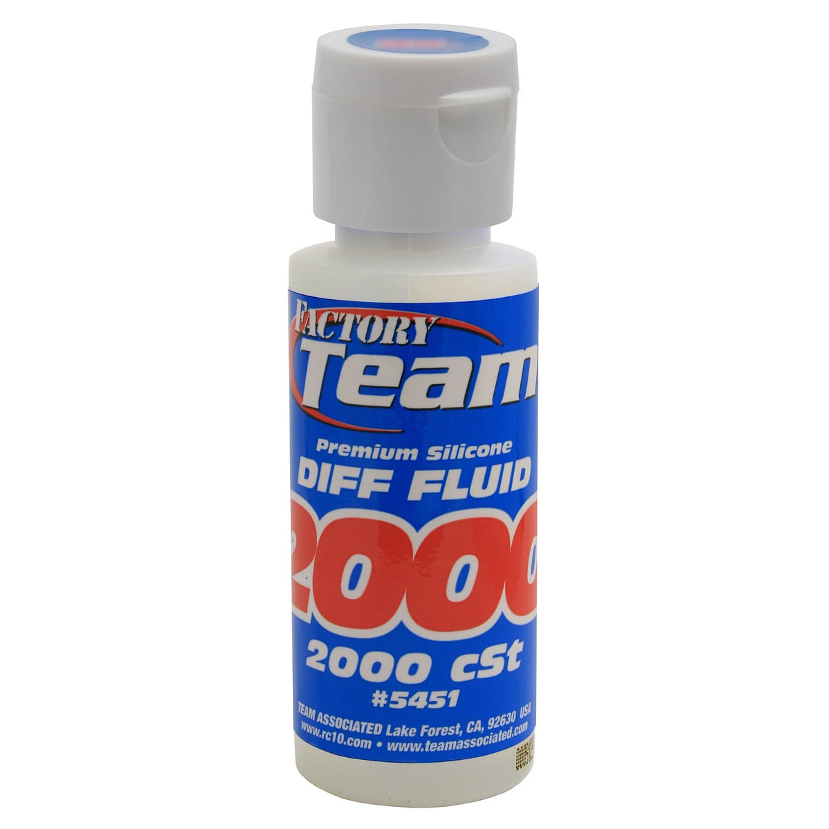 Team Associated Silicone Differential Fluid 2000cSt 2oz for Gear Diffs