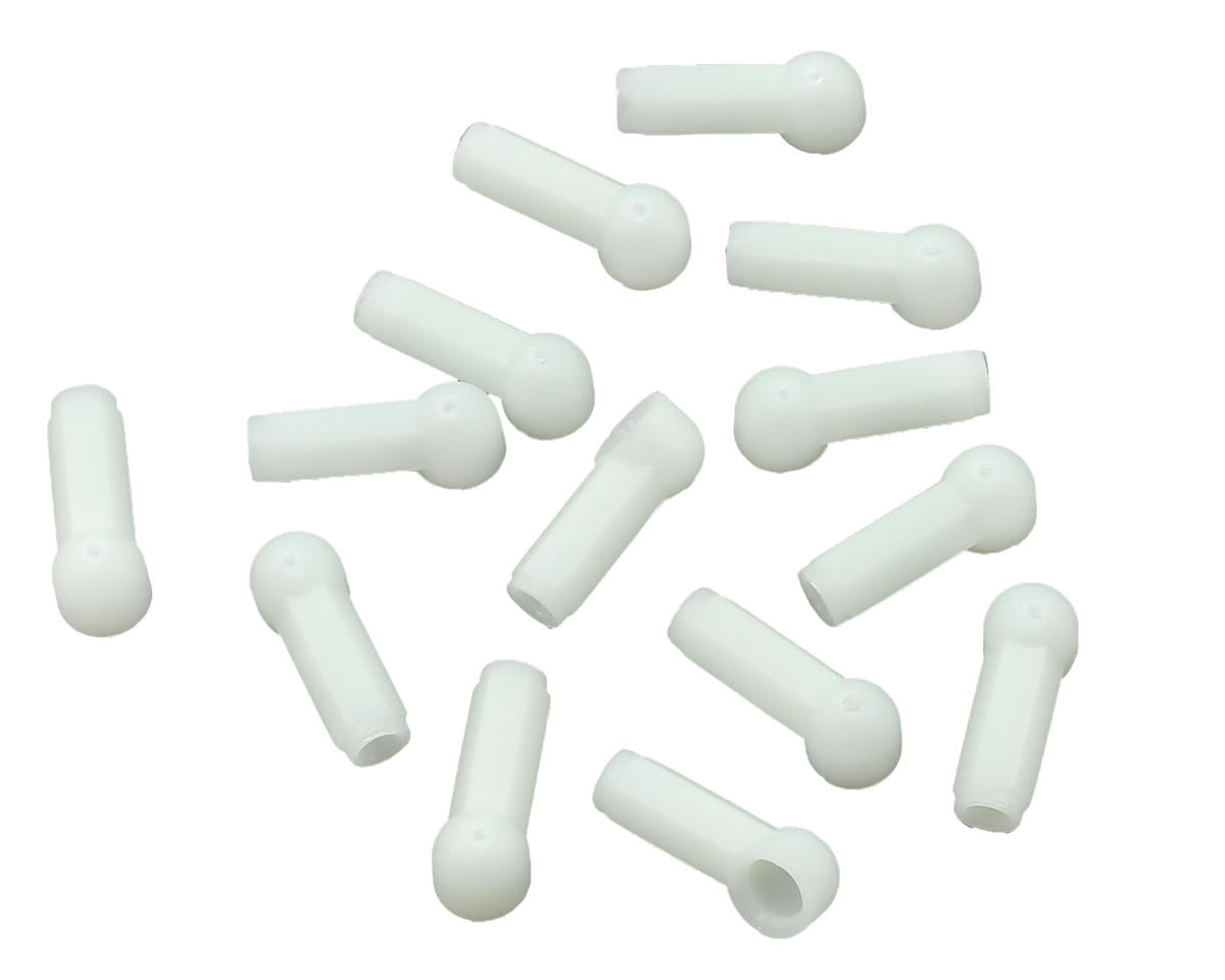 Team Associated RC10 White Ball Cups 14-Pack