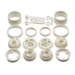 Team Associated RC10 Front and Rear Wheels Set - White
