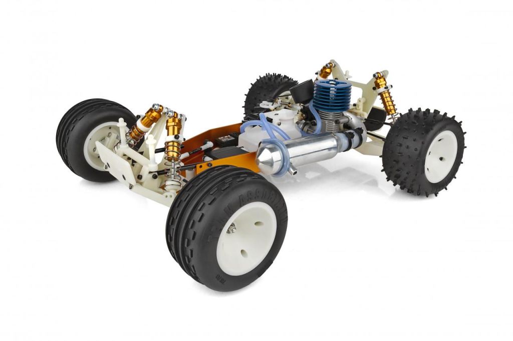 Team Associated RC10GT Classic 1/10 Scale 2WD Nitro Off-Road Stadium Truck Kit - Gold Edition