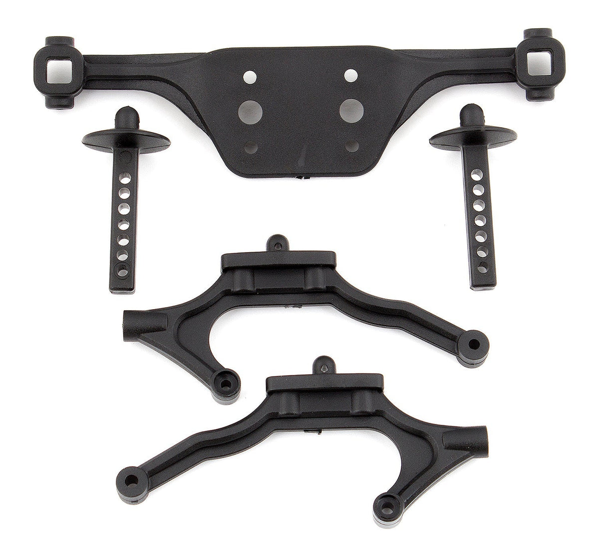 Team Associated Rear Body Mounts for ProSC10, Reflex DB10, DR10, and Trophy Rat