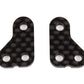Team Associated RC10T6.2 Steering Arm +1mm Carbon Fiber