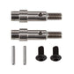 Team Associated RC10B6 Factory Team Titanium Hex Adapter Front Axles