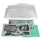 Team Associated SR10 Street Stock Clear Body Shell for 1/10 Scale Oval Racing