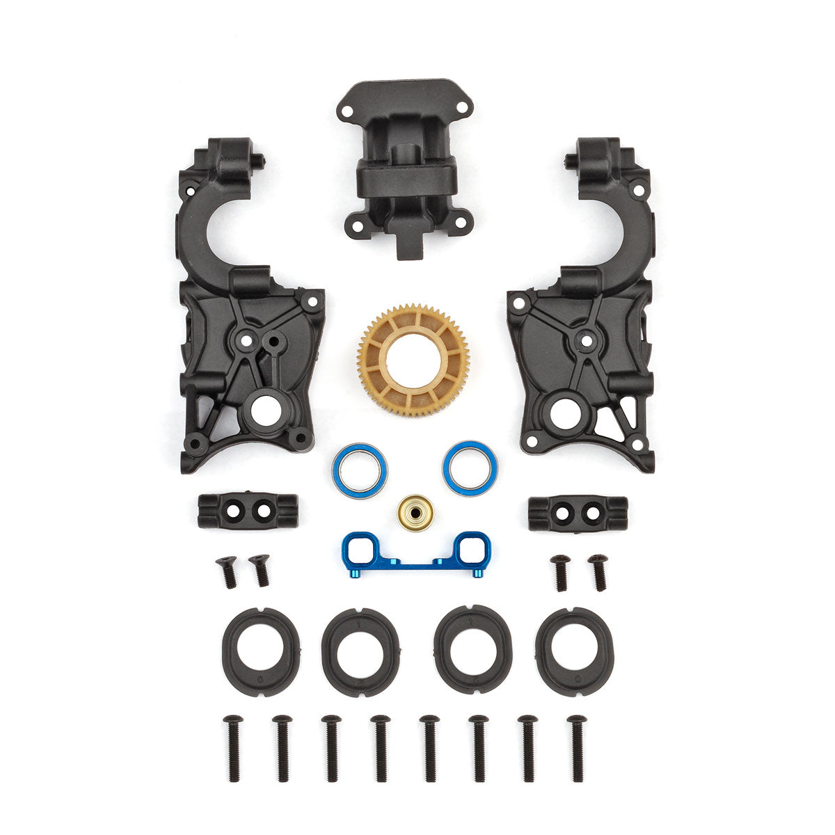 Team Associated RC10B7 3-Gear Gearbox Conversion Kit – 1/10 Buggy Drivetrain Upgrade