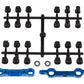 Team Associated DR10 FT Arm Mount Sert Aluminum