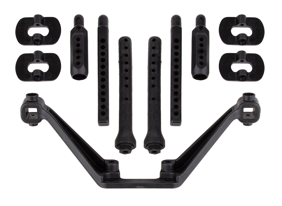 Team Associated DR10M Body Mount Set - 1/10 Scale Drag Racing