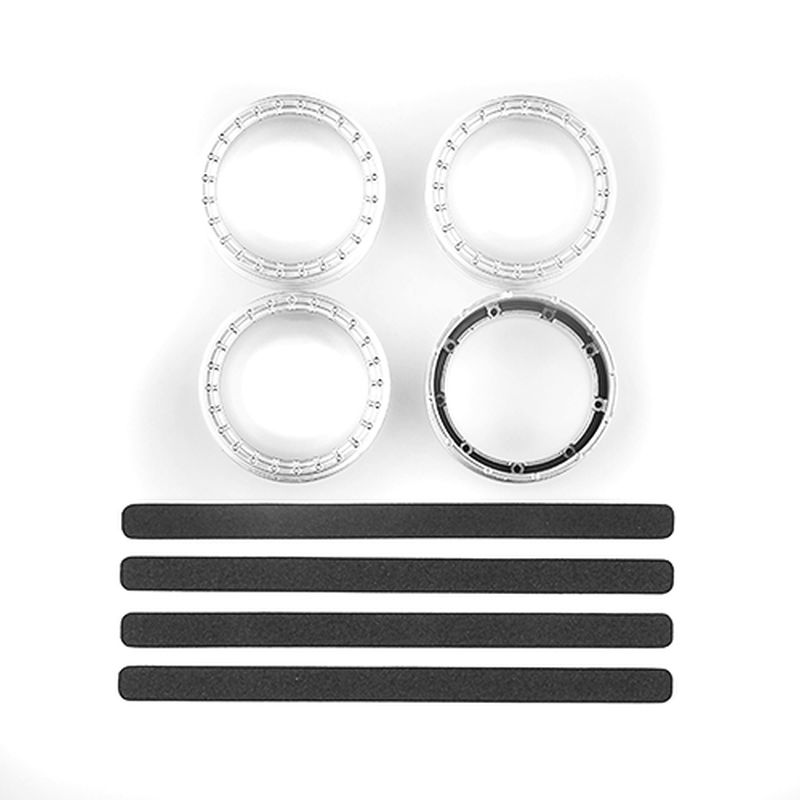 Team Associated DC10 Factory Team Adjustable Wheel Rims White