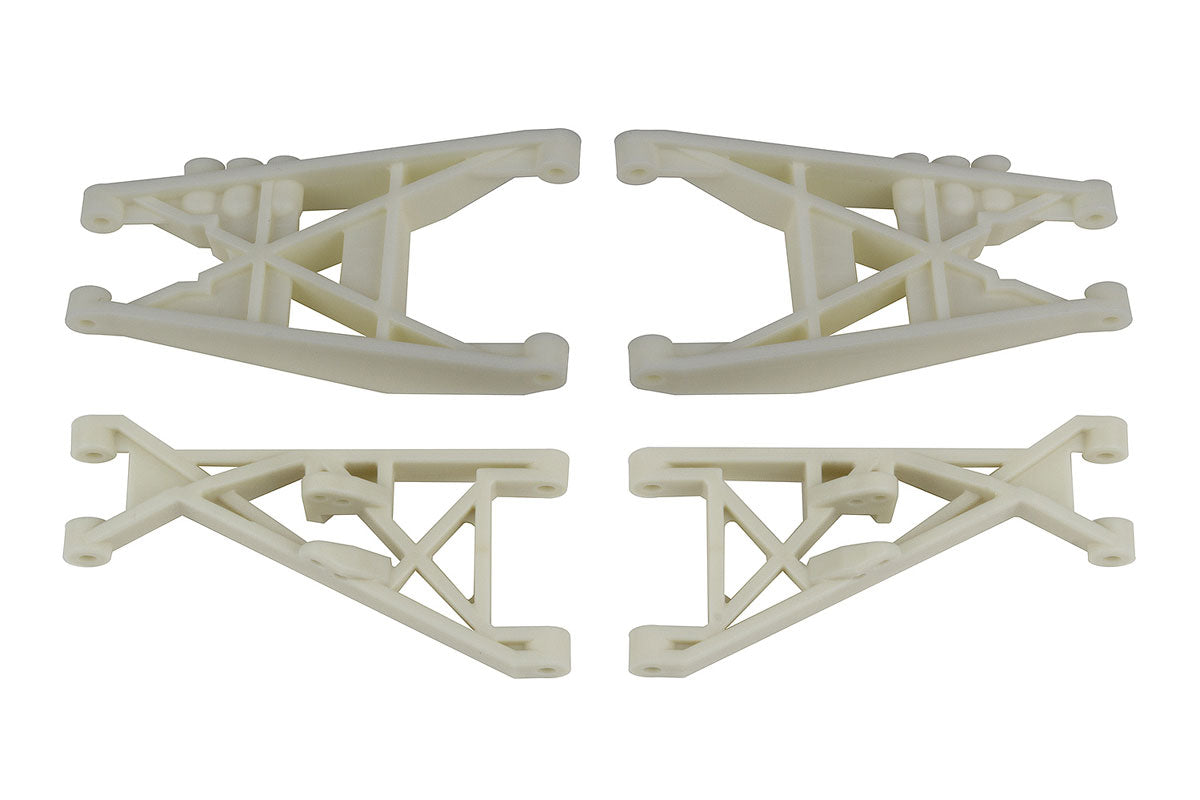 Team Associated Front and Rear Suspension Arms Set - White