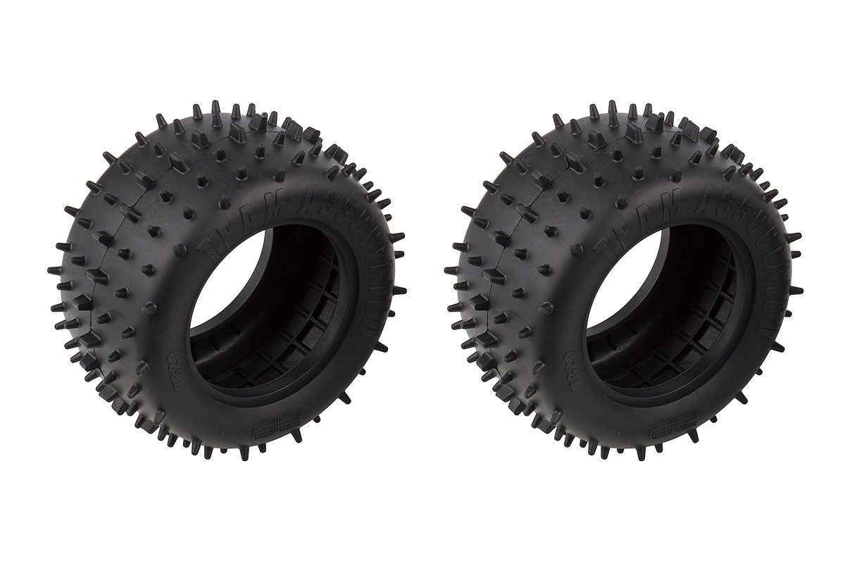 Team Associated RC10T Rear Tires for 1/10 Stadium Truck