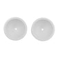 Team Associated White Truck Rear Wheels – 1/10 Stadium Truck Replacement