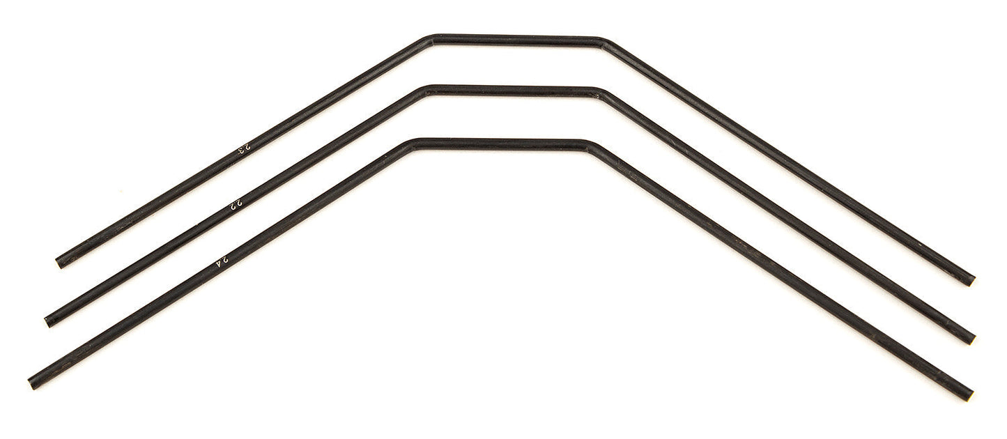 Team Associated RC8B3 Factory Team Rear Anti-Roll Bar Set 2.2-2.4mm