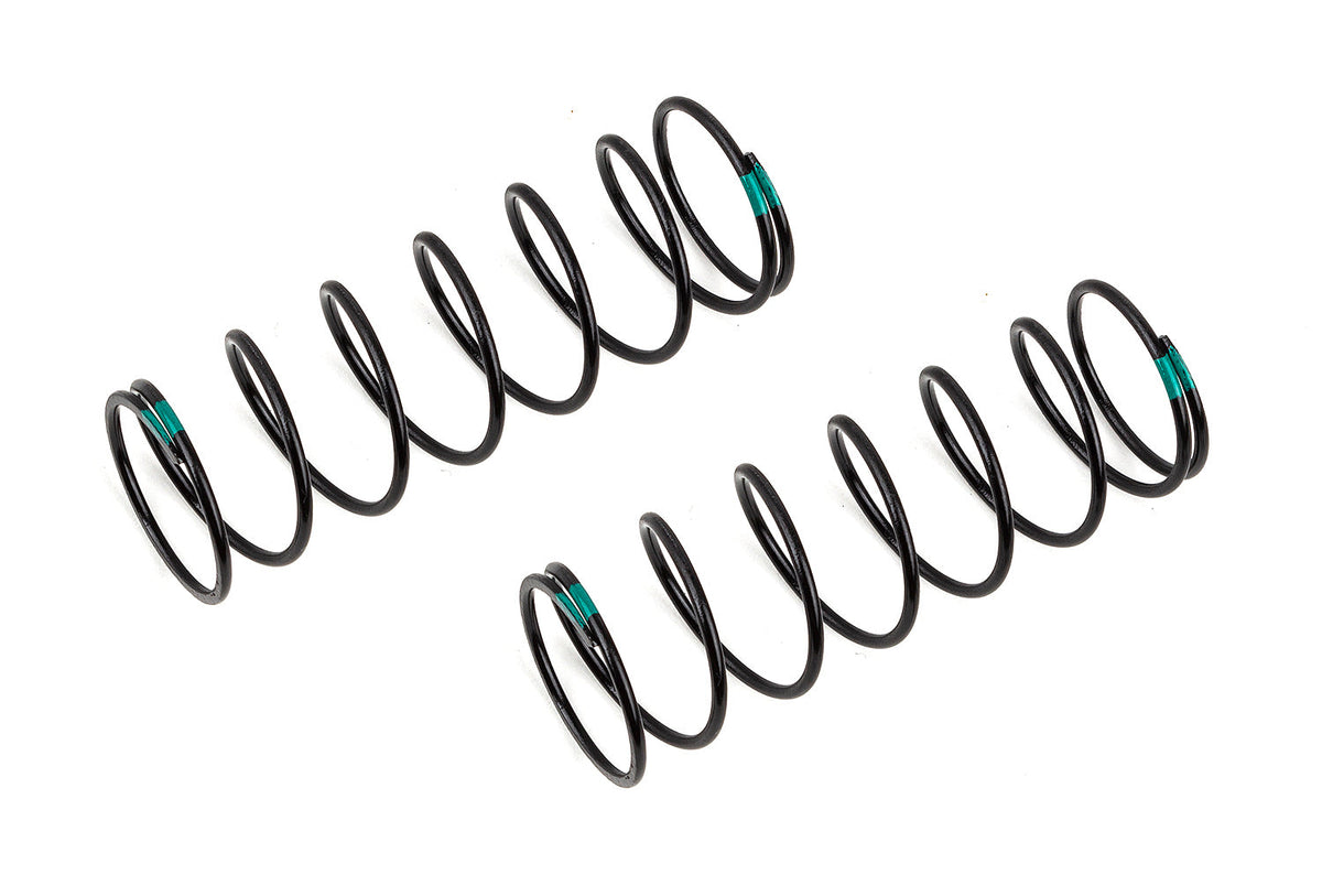 Team Associated 16mm Front Springs 4.85 lb/in Green L68 1.5D Wire for RC8B4.1