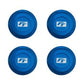 Team Associated Factory Team Aluminum 17mm Capped Wheel Nuts - Blue Anodized