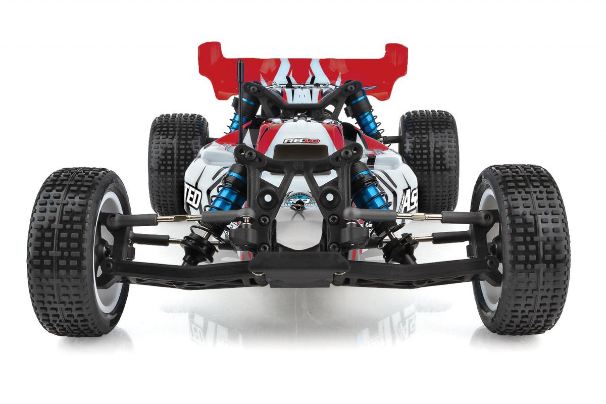 Team Associated RB10 1/10 Scale 2WD Electric Off-Road Buggy RTR LiPo Combo (Red)