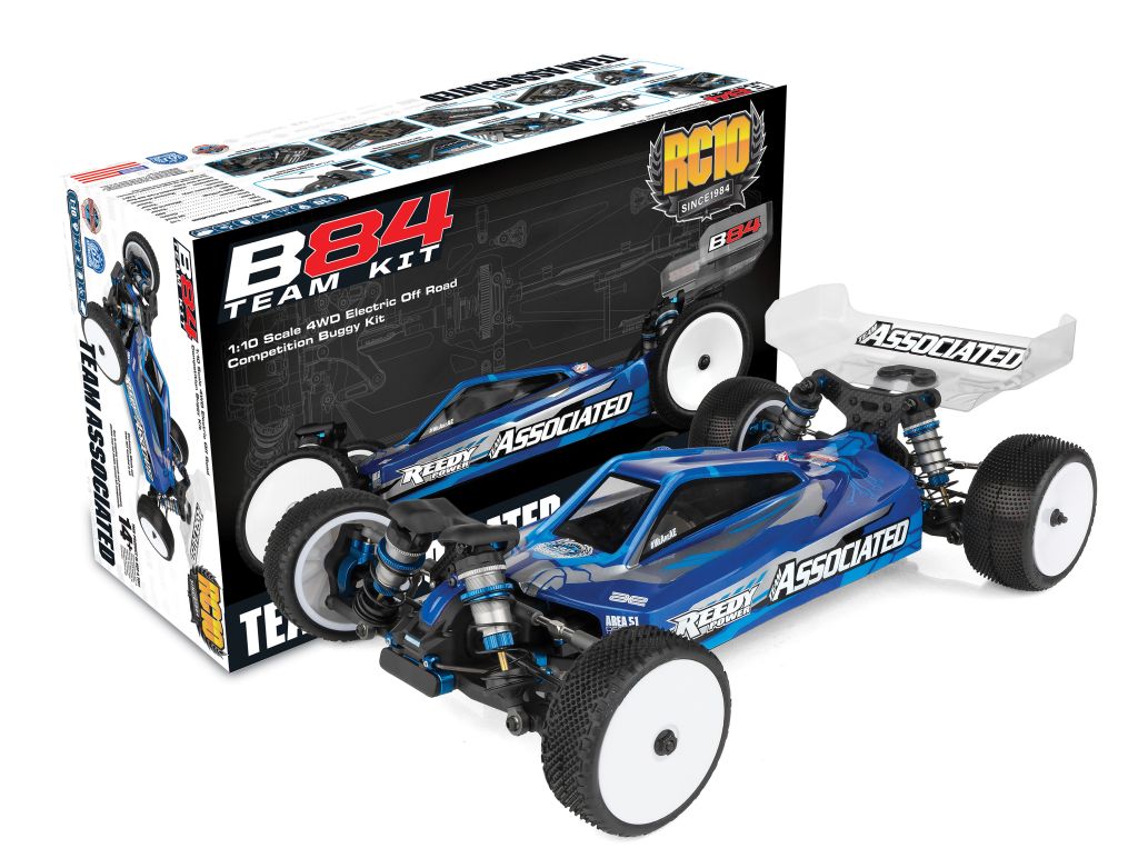 Team Associated RC10B84 1/10 Scale 4WD Electric Competition Buggy Kit for Carpet Racing