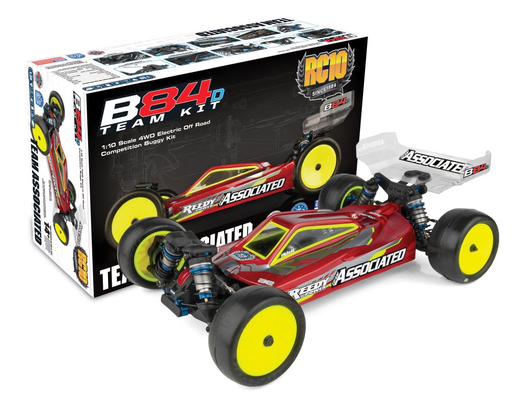 Team Associated RC10B84D 1/10 4WD Off-Road Electric Buggy Kit for Dirt Racing