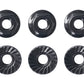 Team Associated M4 Low Profile Serrated Steel Wheel Nuts
