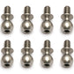 Team Associated Heavy Duty Ballstud 4mm - Suspension Hardware