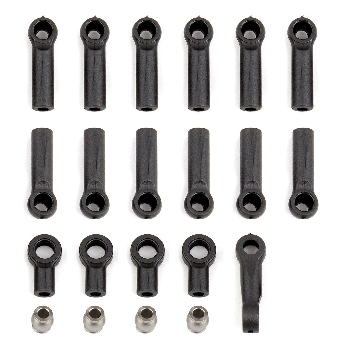Team Associated Ball Cups, Rod Ends and Steering Link - ProSC10 Set