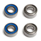 Team Associated Factory Team Bearings 5x10x4mm - Blue Shield