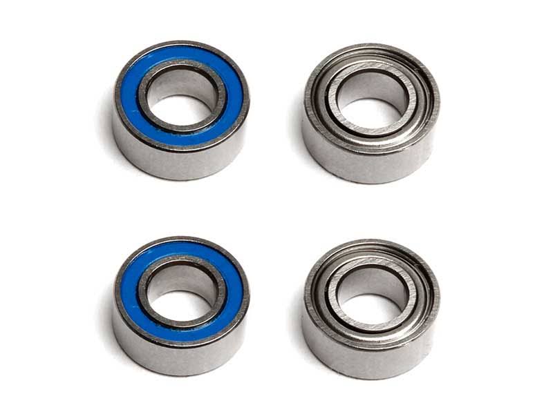 Team Associated Factory Team Bearings 6x13x5mm - Blue Shield