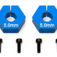 Team Associated Factory Team 5.0mm Clamping Wheel Hexes - Narrow Width