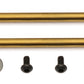 Team Associated 3x23mm Shock Shafts V2 TiN Coated - Premium Upgrade
