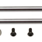Team Associated Factory Team 3x23mm Shock Shafts V2 Chrome
