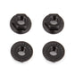 Team Associated M4 Serrated Nuts - Universal RC Wheel Nut Hardware