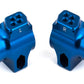 Team Associated Factory Team Blue Aluminum Rear Hubs - B6 Upgrade