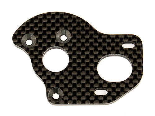 Team Associated Factory Team Graphite Motor Plate - B6 Laydown Configuration