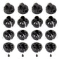 Team Associated Shock Caps and Spring Cups - RC10 B6 Shock Rebuild Set
