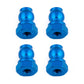 Team Associated 10mm Blue Aluminum Shock Bushings - Factory Team Upgrade