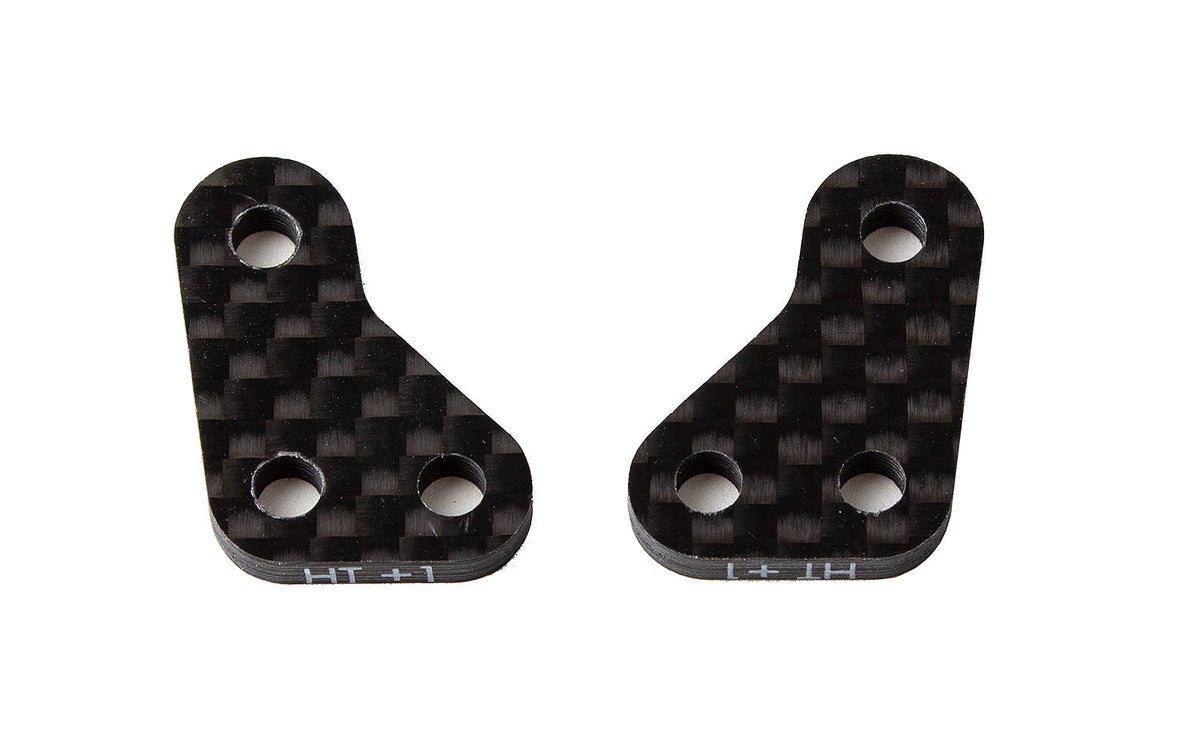 Team Associated RC10B6.3 Factory Team Carbon Fiber Steering Block Arms HT +1
