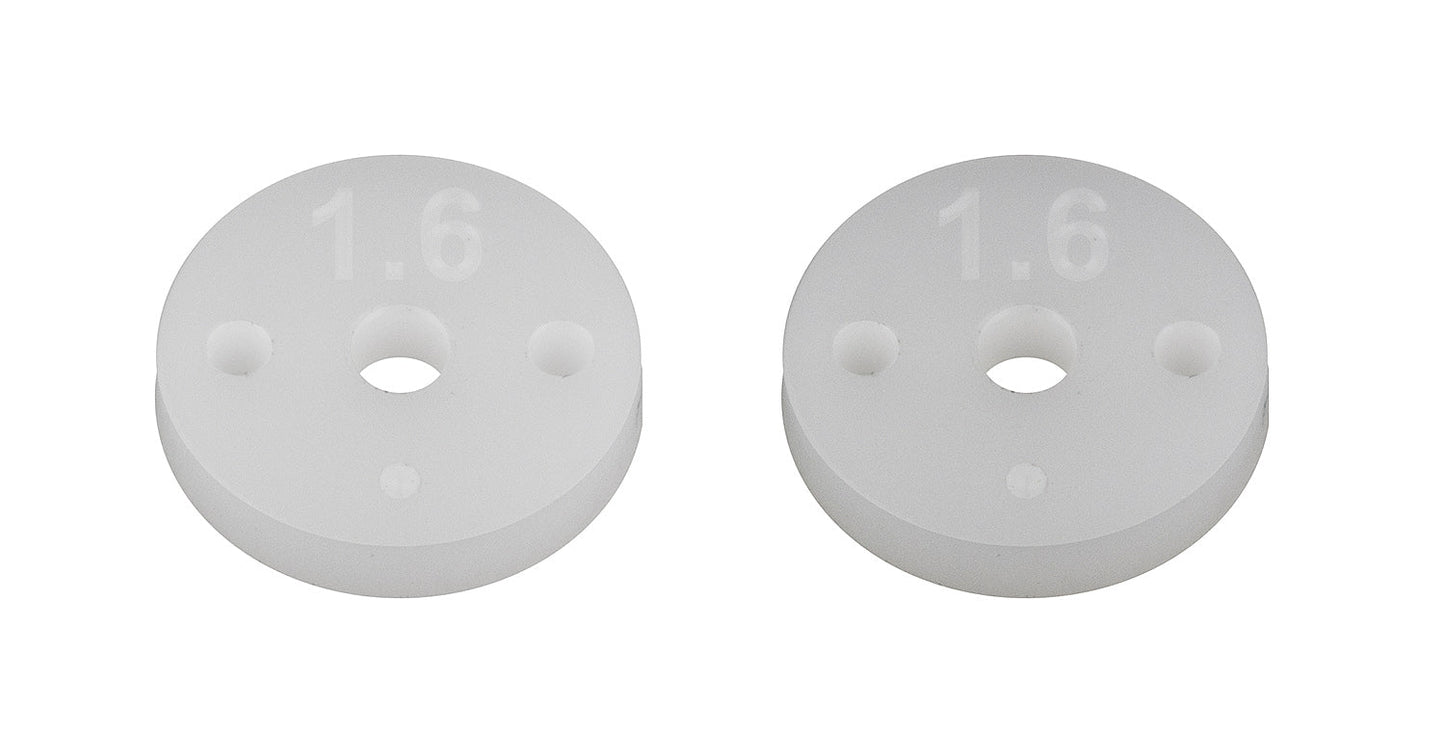 Team Associated Factory Team 13mm Shock Pistons 2.5mm 2x1.6 B6.4