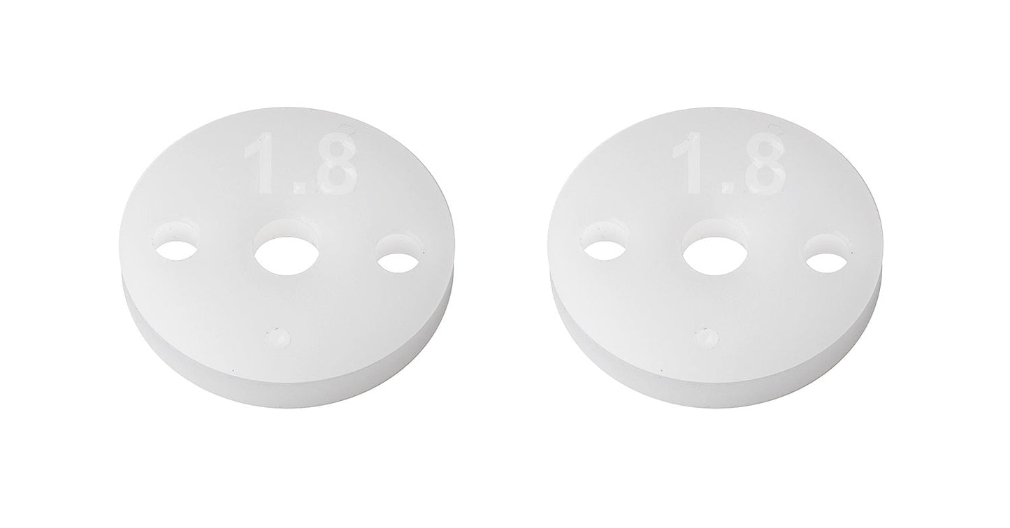 Team Associated Factory Team 13mm Shock Pistons 2.5mm 2x1.8 B6.4