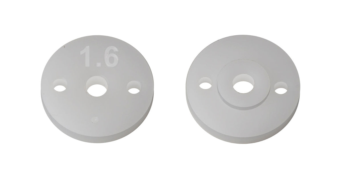 Team Associated Factory Team 13mm Shock Pistons 2.0mm 2x1.6 B6.4