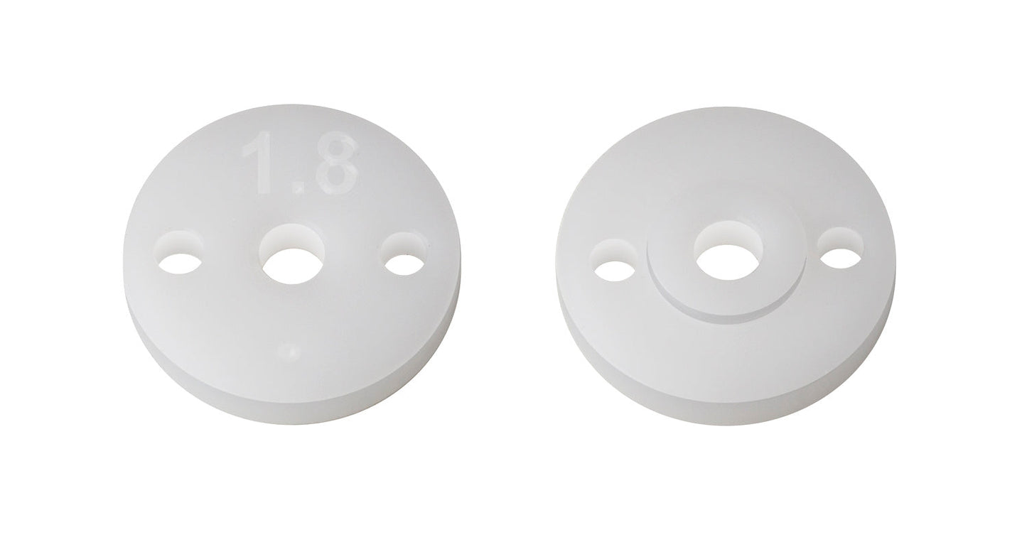 Team Associated Factory Team 13mm Shock Pistons 2.0mm 2x1.8 B6.4