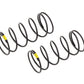 Team Associated 13mm Front Shock Springs Yellow 3.8lb/in L44 6.5T 1.2D B6.4