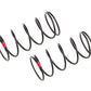 Team Associated 13mm Front Shock Springs Red 4.0lb/in L44 6.25T 1.2D B6.4